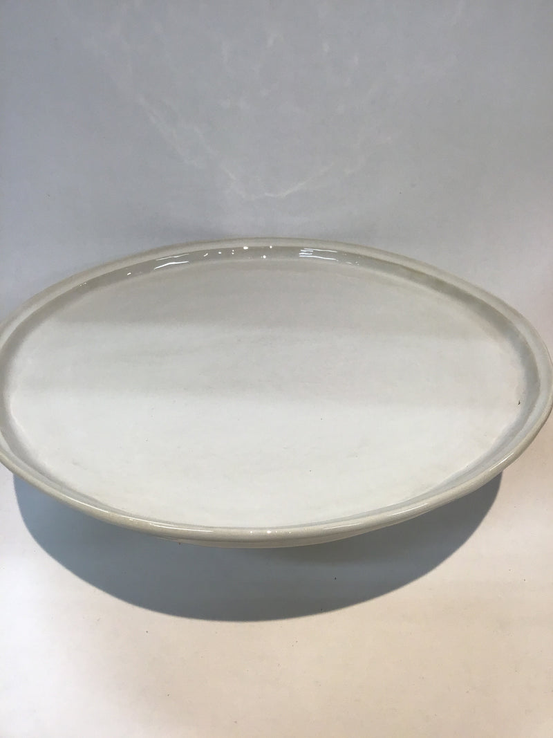White Cake plate