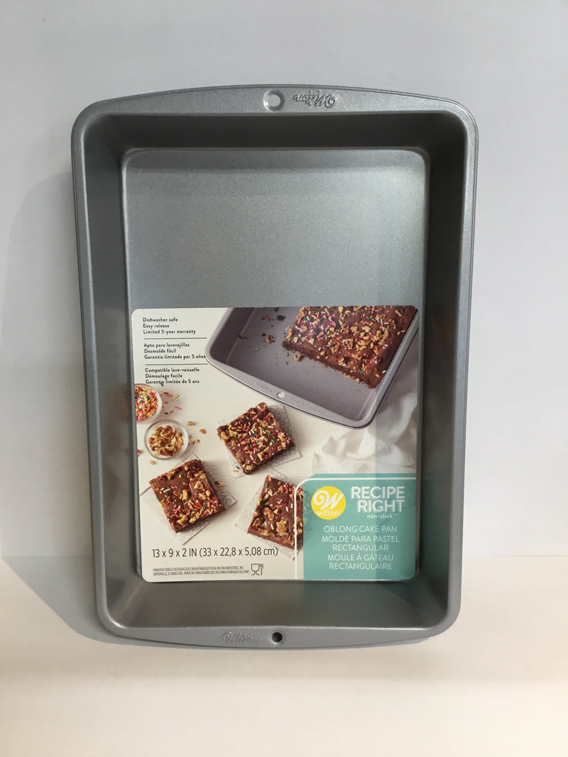 Wilton Recipe Right Oblong Cake Pan