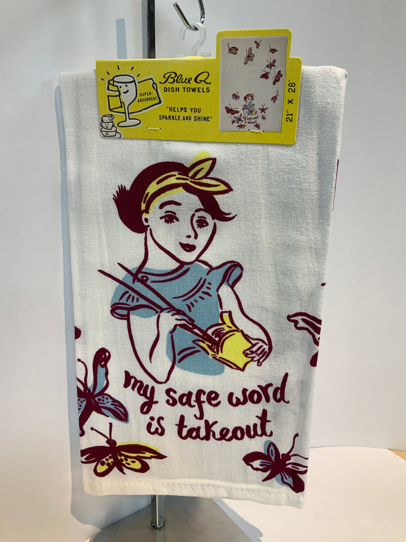 Blue Q Printed Dish Towel