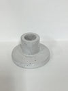 Ceramic Taper Holder White Speckle