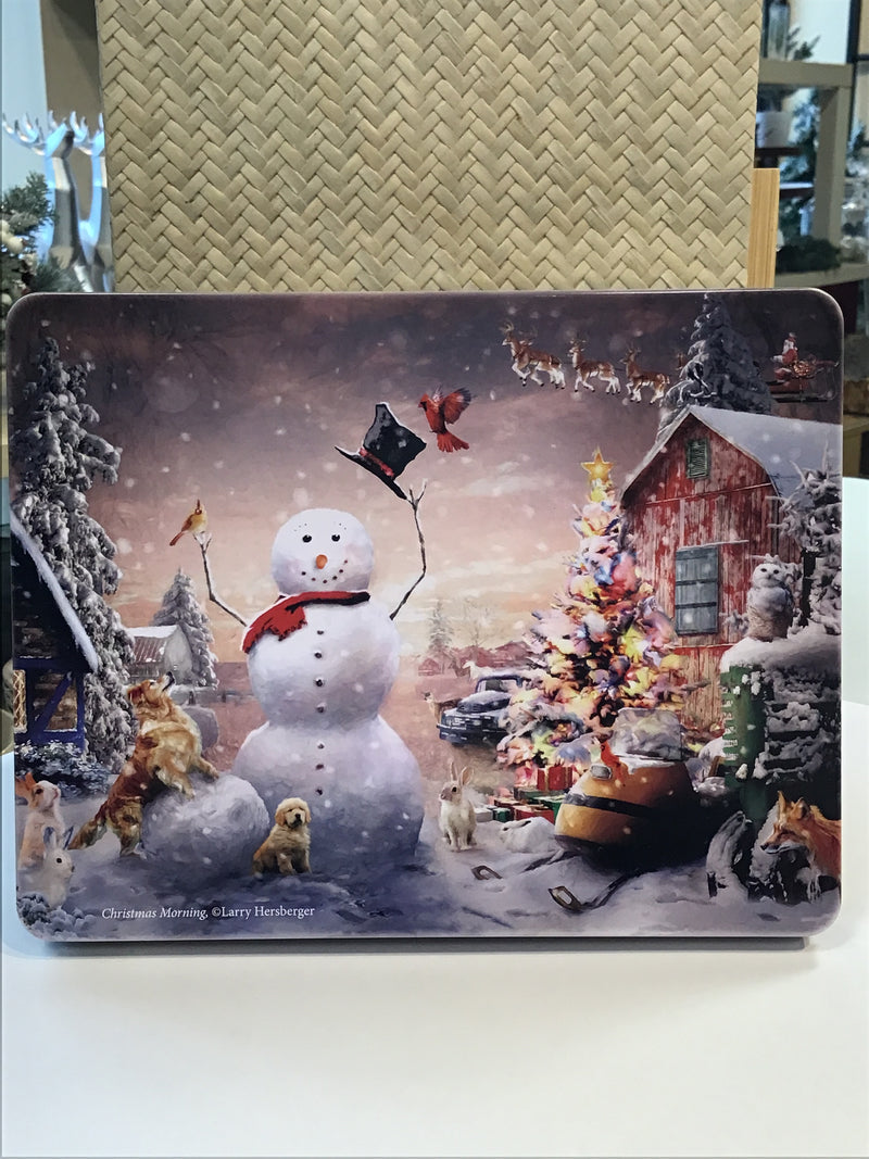 Christmas Morning Tin