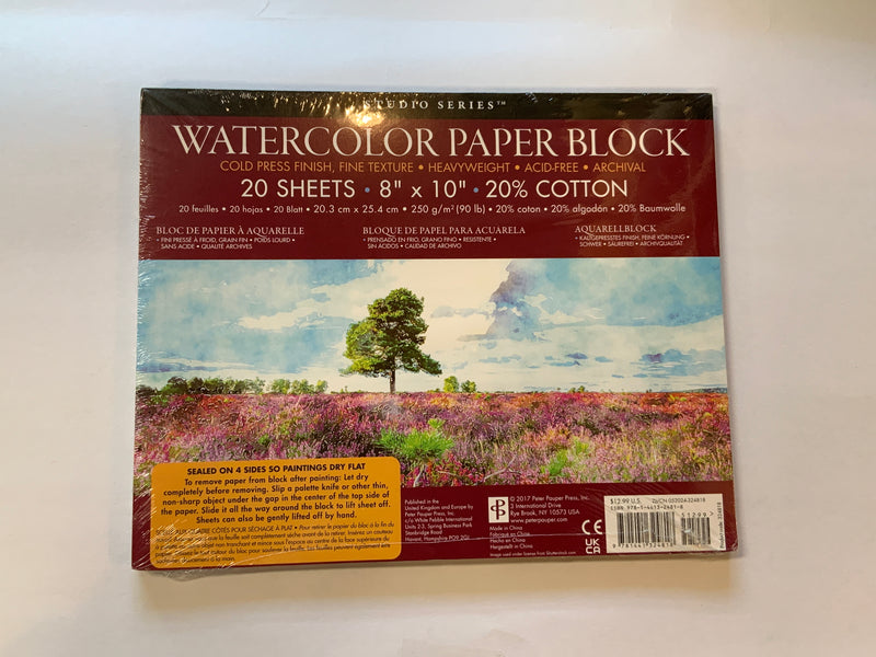 Watercolour Paper Block