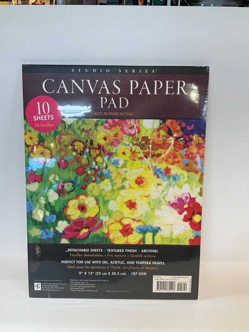 Canvas Paper Pad