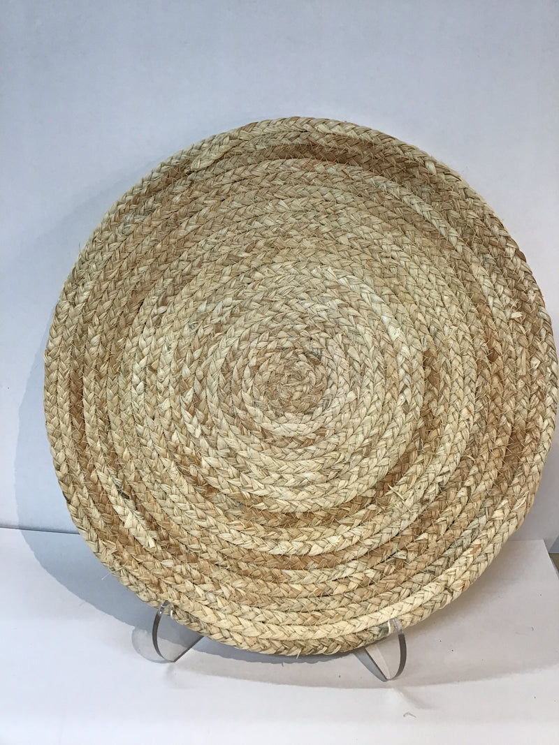 Woven Round Placemat Natural
