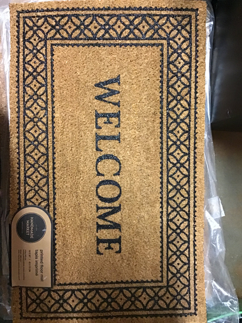 Welcome Printed Floor Mat