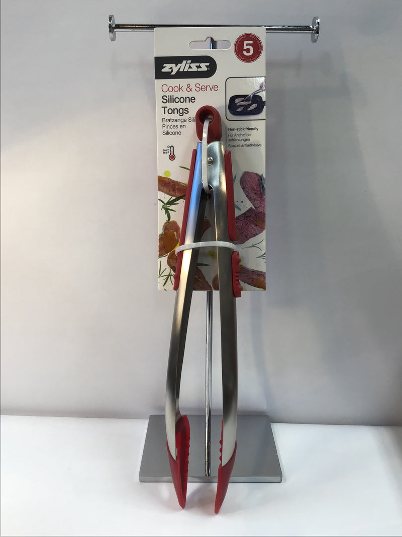 Zyliss Cook & serve silicone tongs