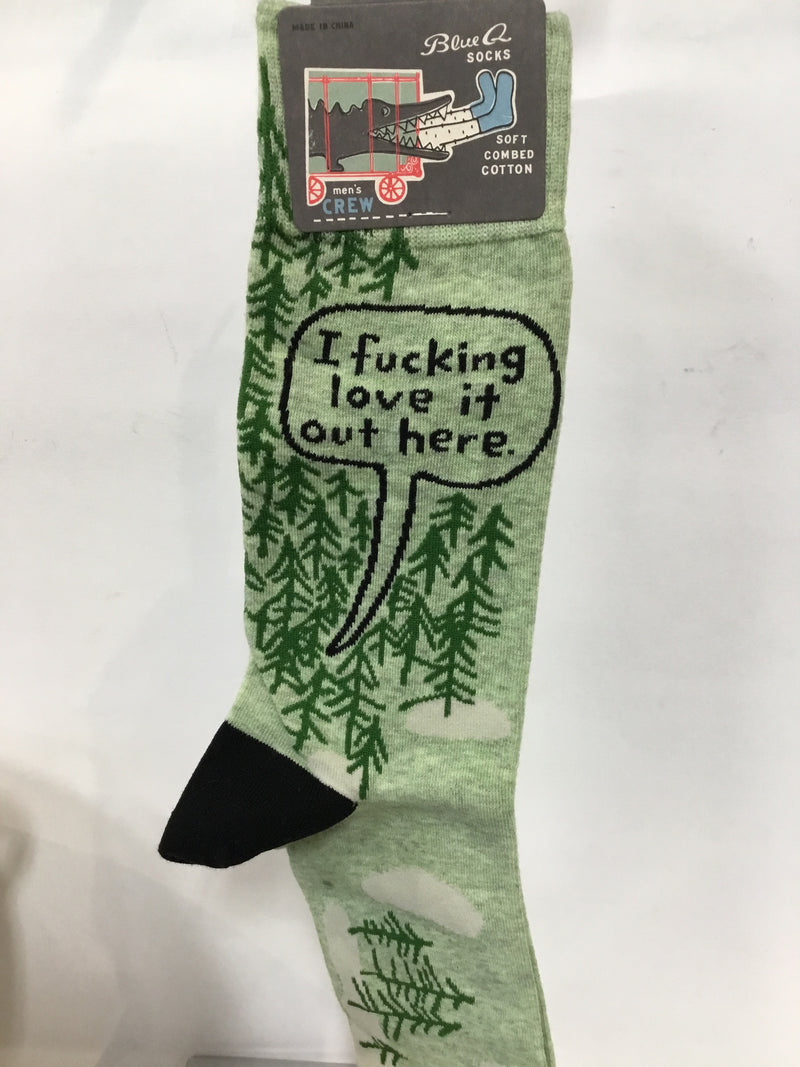 Blue Q Men’s Crew Socks