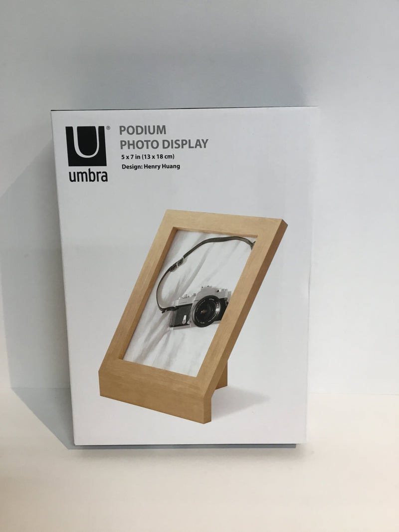 Umbra Podium Photo Display Natural