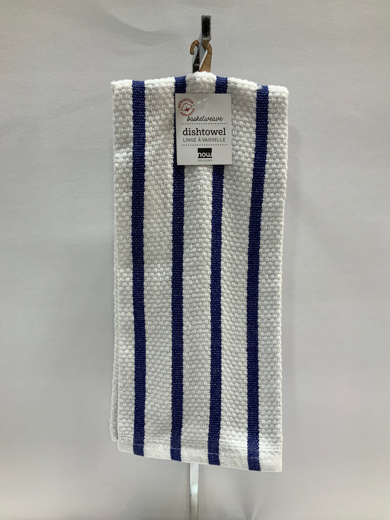 Basket weave tea towel