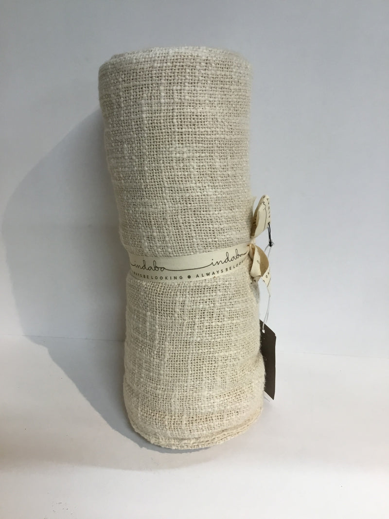 Braided Tassel Throw