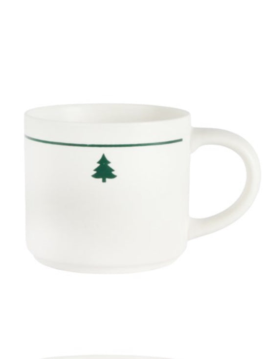 Winter Icon Trimmed Mug