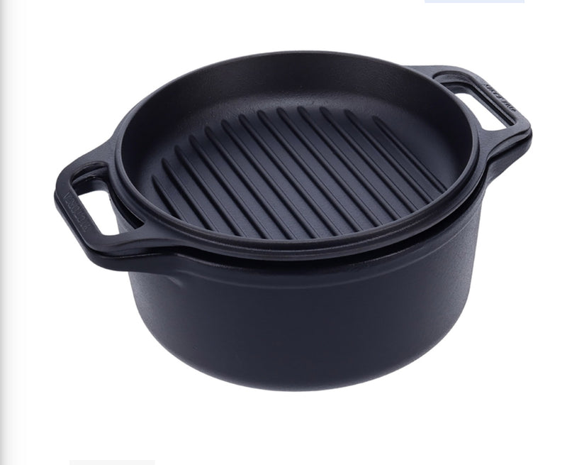 Cast Iron Dutch Oven Combo Cooker