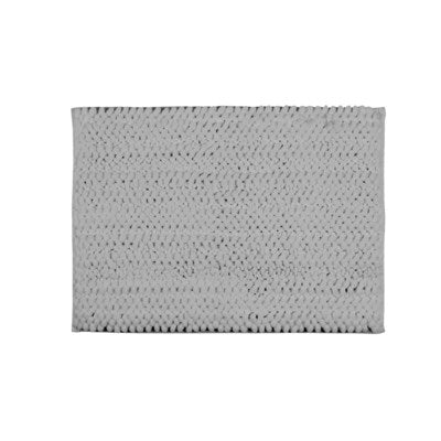 Bath Mat Nubby Grey