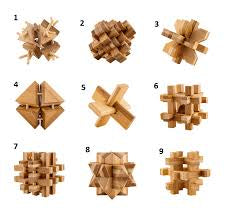 Brainteaser Bamboo Puzzle