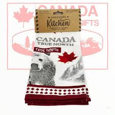 Canada True North Tea Towel