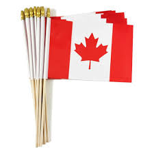 Canadian Flag With Handle