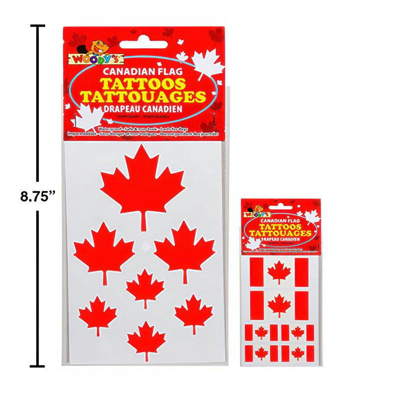 Canadian Flag Tattoos
