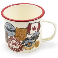 Canada Travel Badge Mug