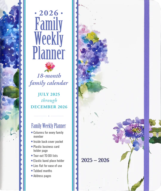 2026 Family Weekly Planner