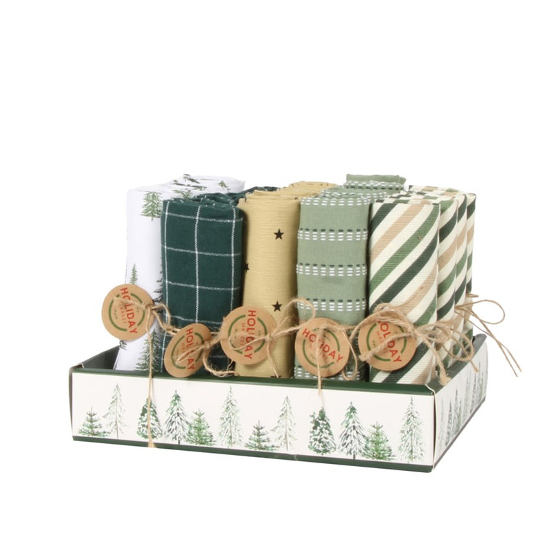 Winter Green Kitchen Towel