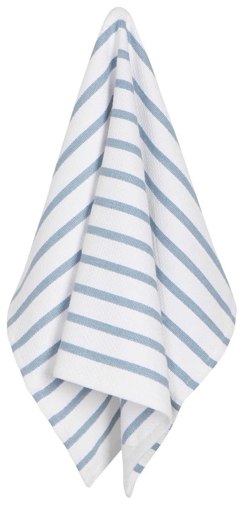 Basketweave Slate Blue Dishtowel