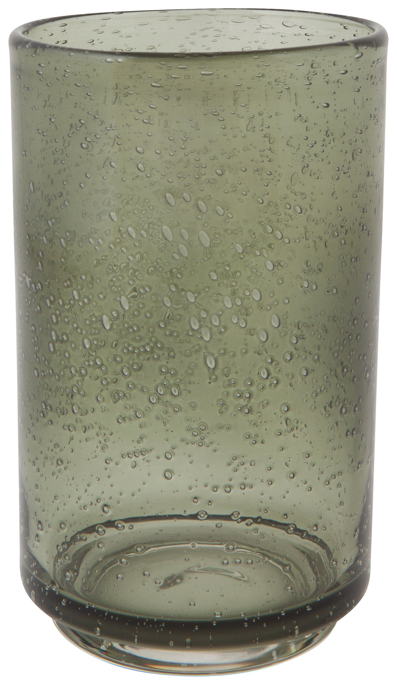 Bubbled Glass 17 oz - Agave