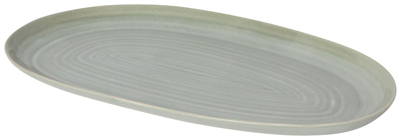 Aquarius Sage Oval Platter 10.5 Inch