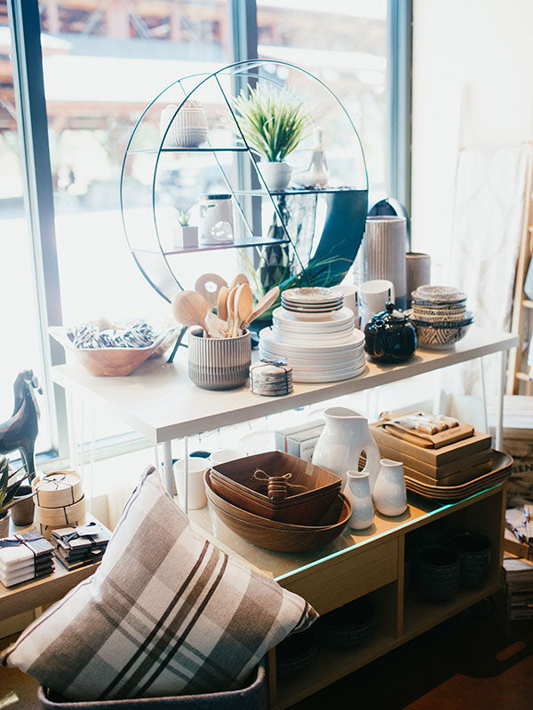 Houseware products at Small Potatoes Bazaar