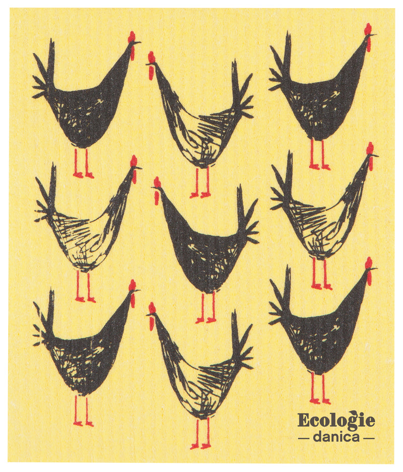 Chicken Scratch Swedish Sponge Cloth