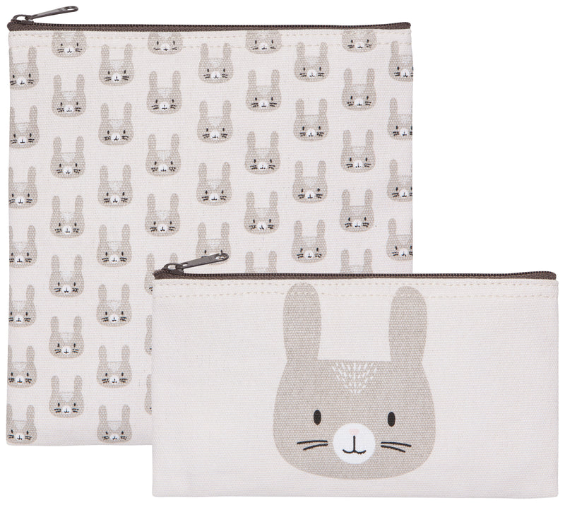 Bunny Snack Bags Set of 2