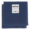Set of 2 Ripple Dishcloths Indigo