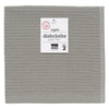 Set of 2 Ripple Dishcloths Gray