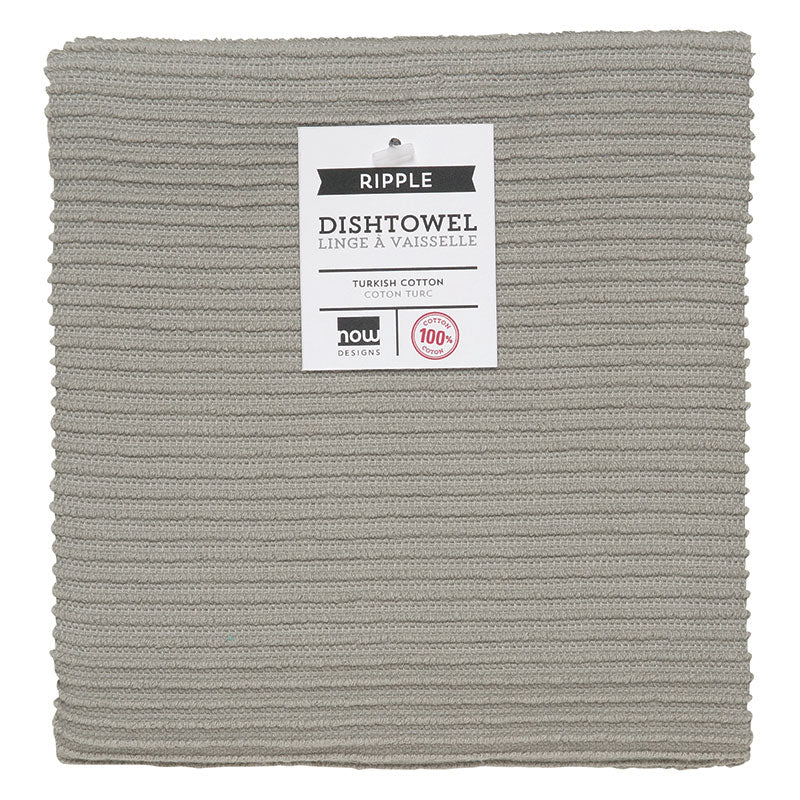 Kitchen Towel Ripple Gray