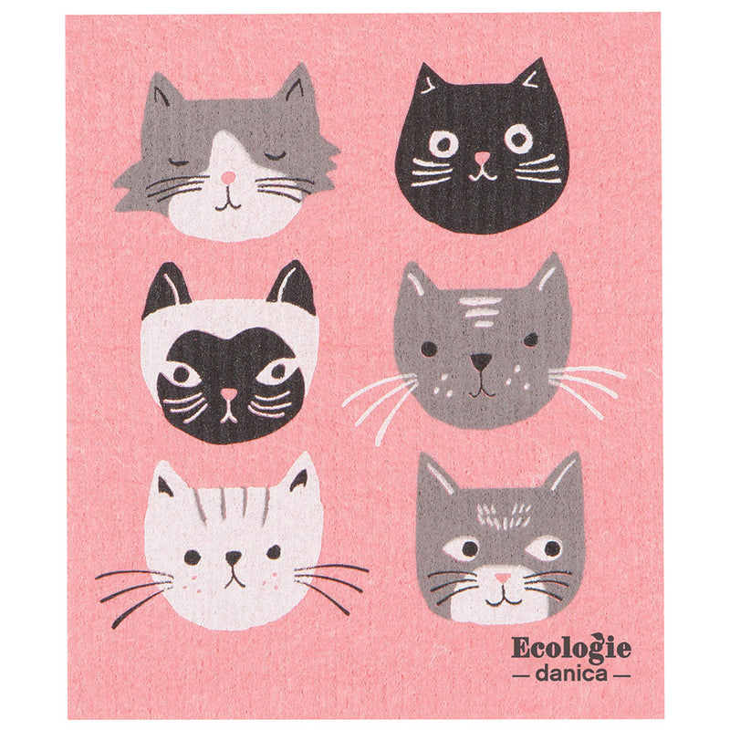 Dishcloth Swedish Cats Meow