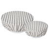 Set of 2 Bowl Covers Ticking Stripe