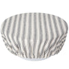 Set of 2 Bowl Covers Ticking Stripe