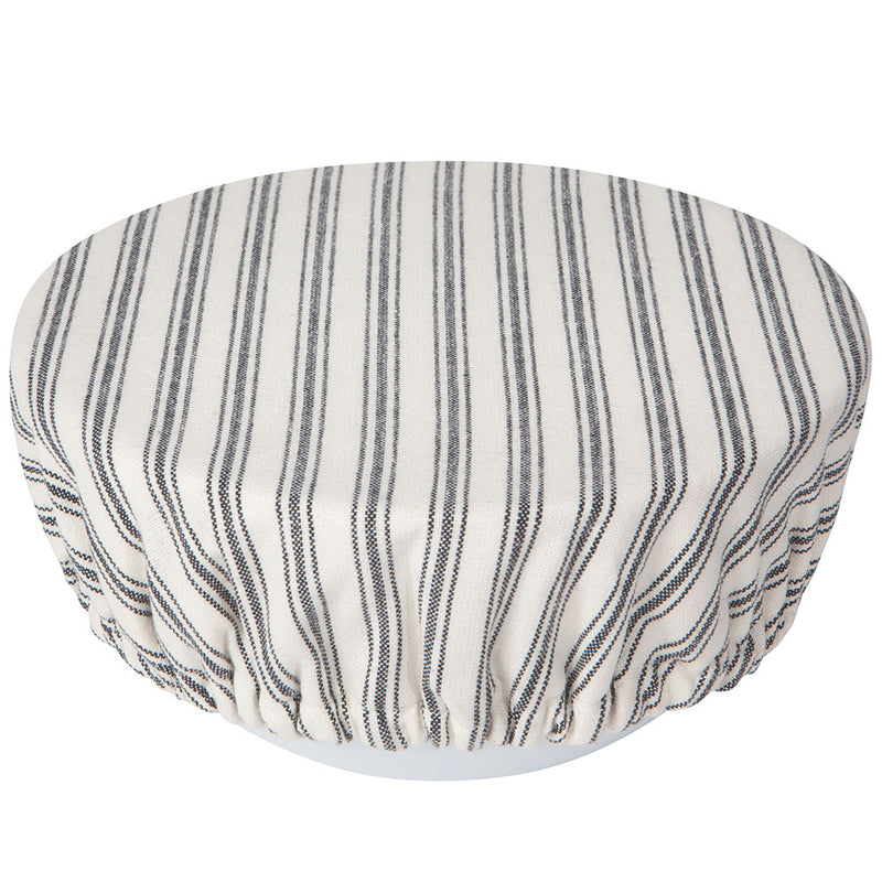 Set of 2 Bowl Covers Ticking Stripe