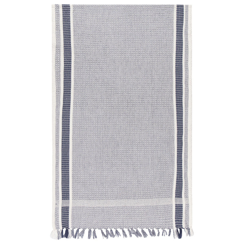 Tea Towel Soft Waffle Heirloom Indigo