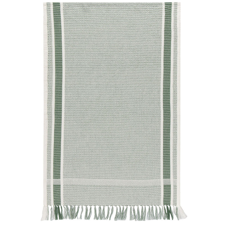 Tea Towel Soft Waffle Heirloom Jade