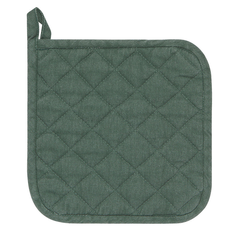 Potholder Stonewash Heirloom Jade
