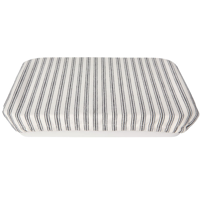 Baking Dish Cover Ticking Stripe