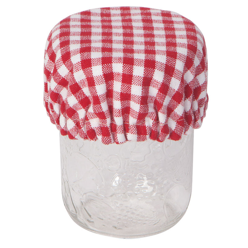 Set of 3 Mini Bowl Covers - Gingham medium
