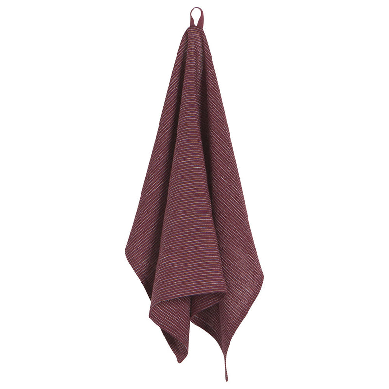 Linen Tea Towel Heirloom Wine