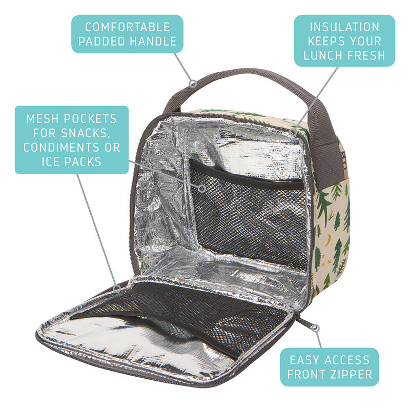 Let's Do Lunch Bag Wild & Free with description