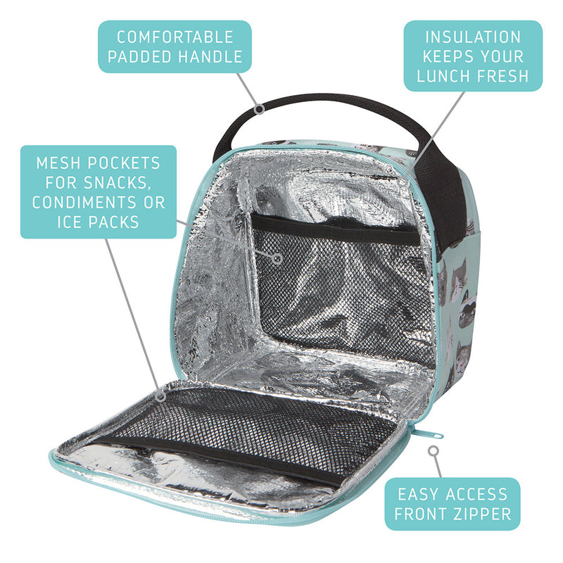 Let's Do Lunch Bag Cats Meow with Description