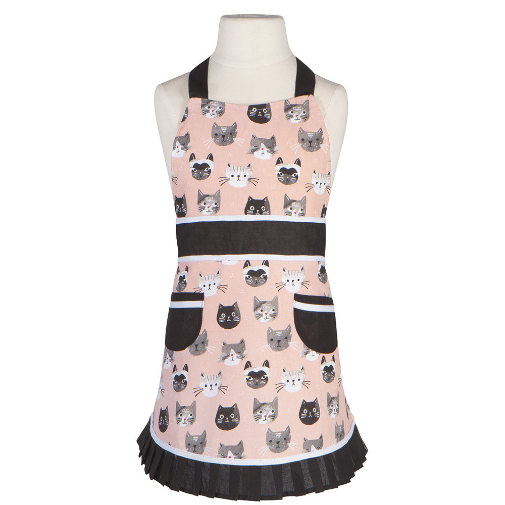 Kids Apron Sally Cats Meow