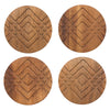 Set of 4 Facet Geo Coasters
