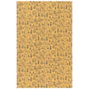 Tea Towel Set/2 Stay Wild yellow