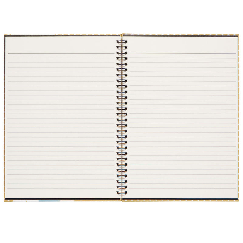 Notebook Ring Bound Meow Meow open