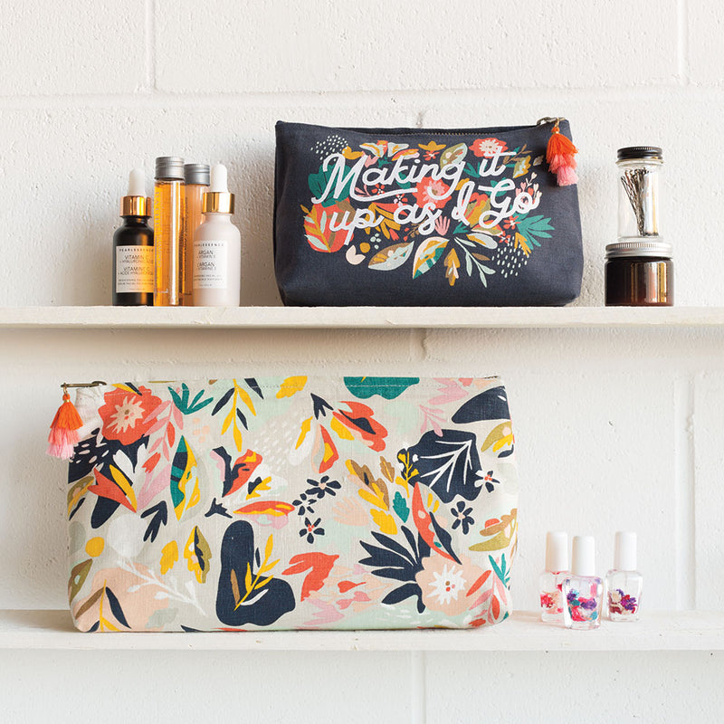 Bag Linen Cosm Lg Superbloom